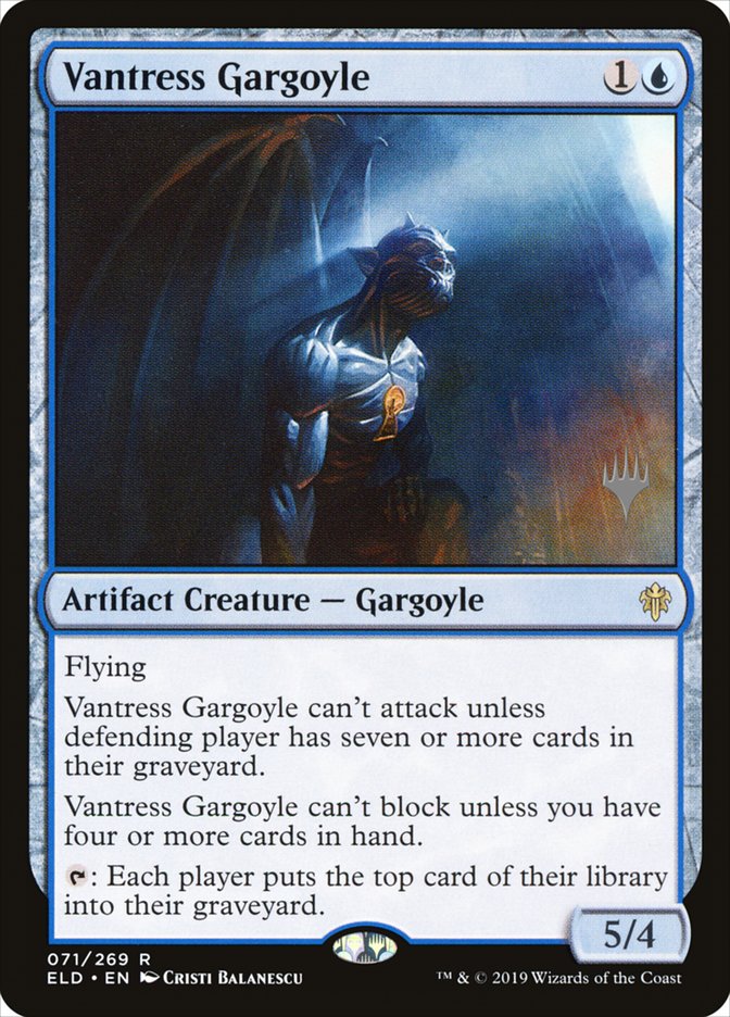 Vantress Gargoyle (Promo Pack) [Throne of Eldraine Promos] | Gate City Games LLC