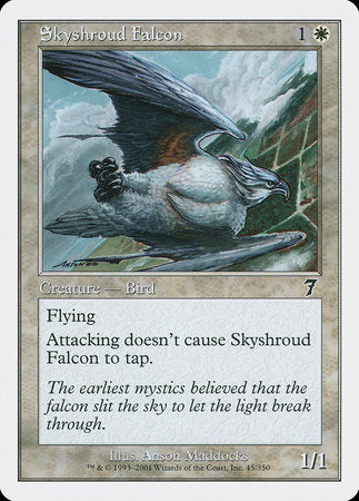 Skyshroud Falcon [Seventh Edition] | Gate City Games LLC