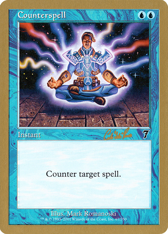 Counterspell (Carlos Romao) [World Championship Decks 2002] | Gate City Games LLC