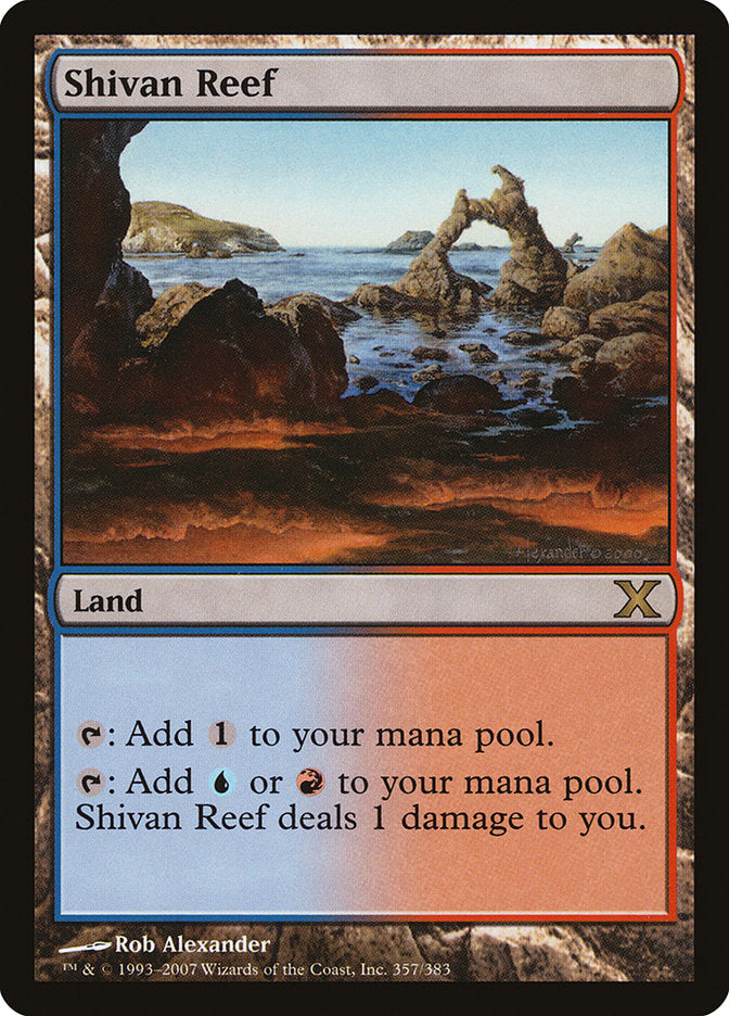 Shivan Reef [Tenth Edition] | Gate City Games LLC