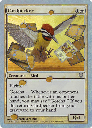 Cardpecker (Alternate Foil) [Unhinged] | Gate City Games LLC