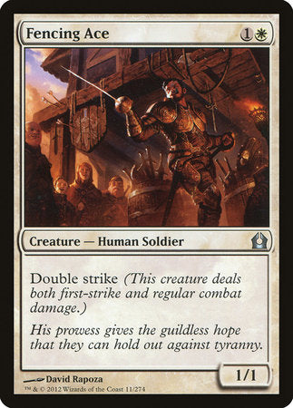 Fencing Ace [Return to Ravnica] | Gate City Games LLC