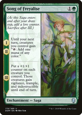 Song of Freyalise [Dominaria] | Gate City Games LLC