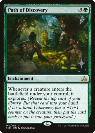 Path of Discovery [Rivals of Ixalan Promos] | Gate City Games LLC