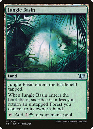 Jungle Basin [Commander 2014] | Gate City Games LLC