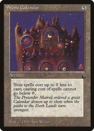 Stone Calendar [The Dark] | Gate City Games LLC