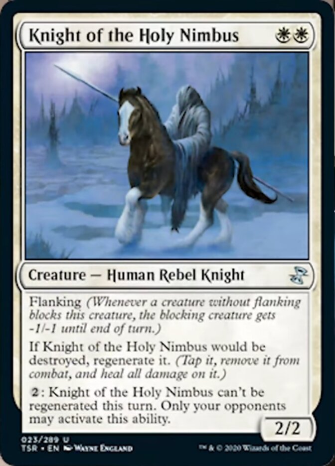 Knight of the Holy Nimbus [Time Spiral Remastered] | Gate City Games LLC
