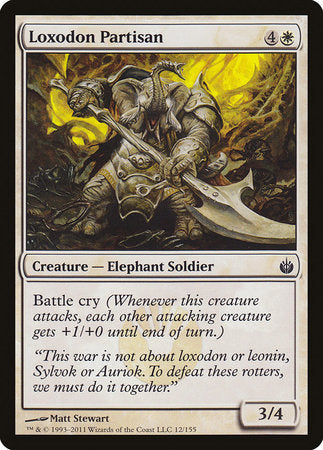 Loxodon Partisan [Mirrodin Besieged] | Gate City Games LLC