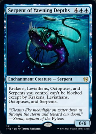 Serpent of Yawning Depths [Theros Beyond Death] | Gate City Games LLC