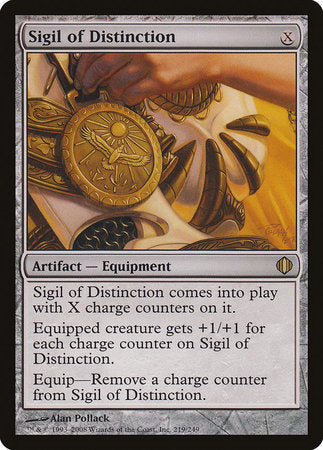 Sigil of Distinction [Shards of Alara] | Gate City Games LLC