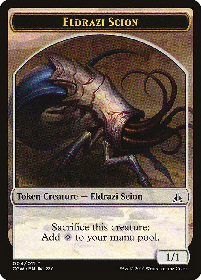 Eldrazi Scion (004/011) [Oath of the Gatewatch Tokens] | Gate City Games LLC