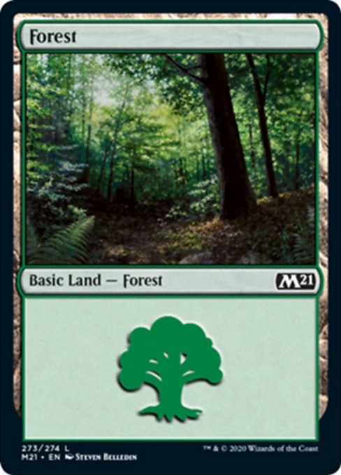Forest (273) [Core Set 2021] | Gate City Games LLC