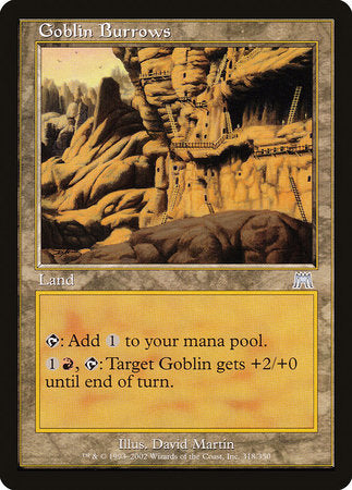 Goblin Burrows [Onslaught] | Gate City Games LLC