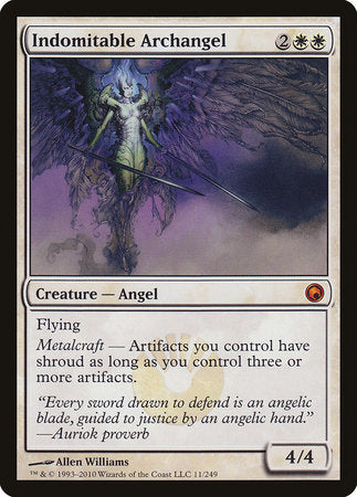 Indomitable Archangel [Scars of Mirrodin] | Gate City Games LLC