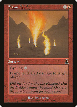 Flame Jet [Urza's Destiny] | Gate City Games LLC