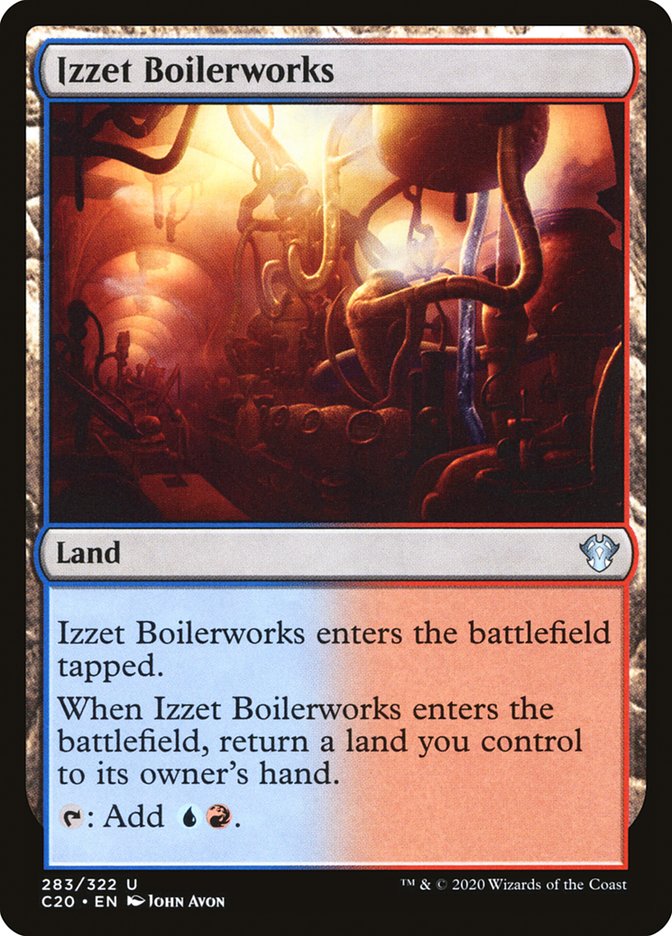 Izzet Boilerworks [Commander 2020] | Gate City Games LLC