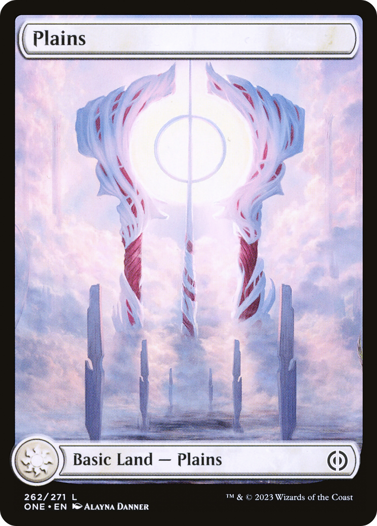 Plains (262) (Full-Art) [Phyrexia: All Will Be One] | Gate City Games LLC