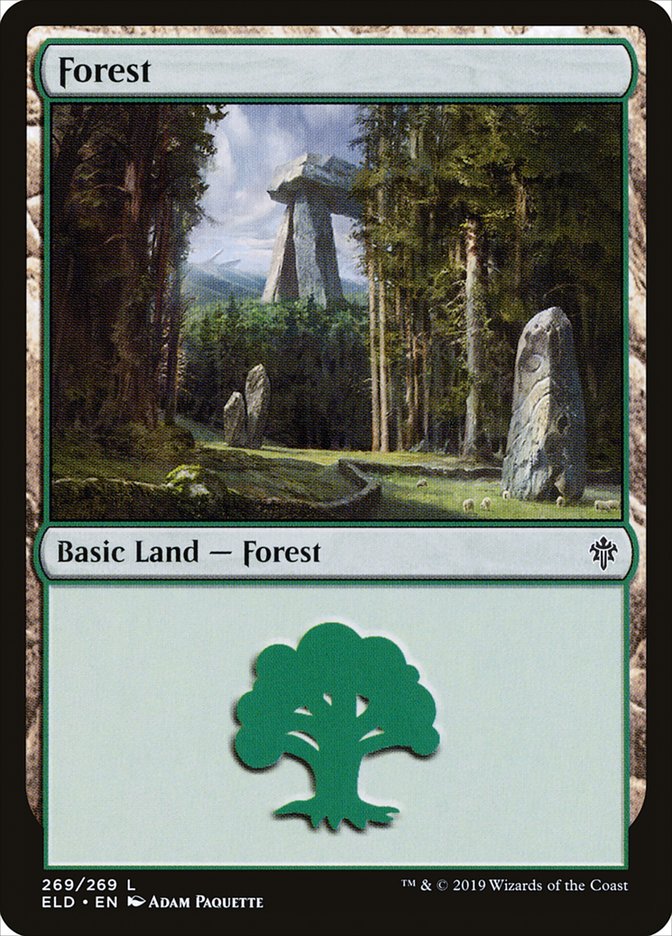 Forest (269) [Throne of Eldraine] | Gate City Games LLC