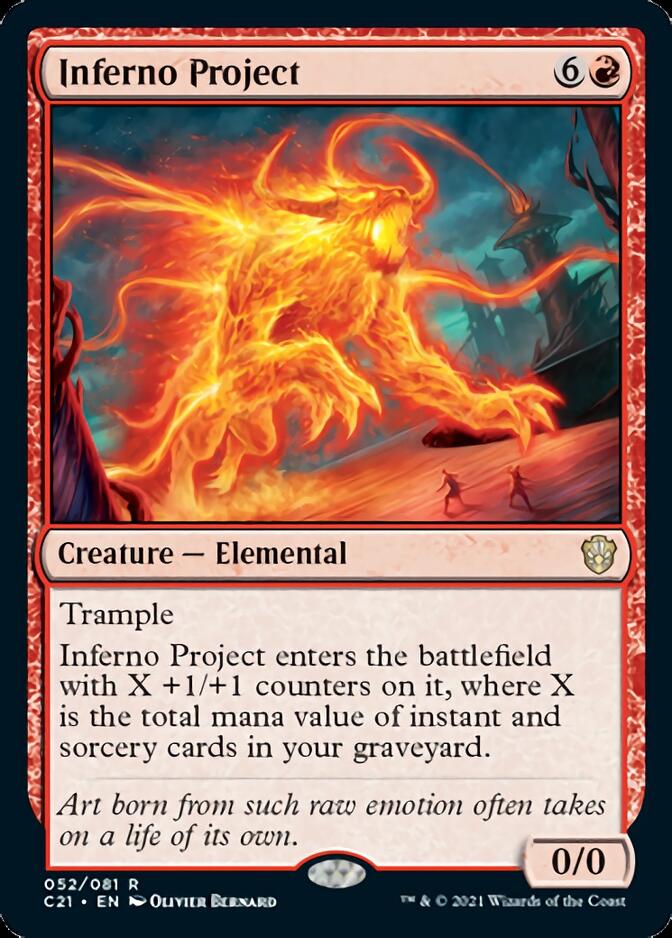 Inferno Project [Commander 2021] | Gate City Games LLC