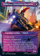 Flamewar, Brash Veteran // Flamewar, Streetwise Operative (Shattered Glass) [Universes Beyond: Transformers] | Gate City Games LLC