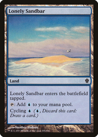 Lonely Sandbar [Commander 2013] | Gate City Games LLC