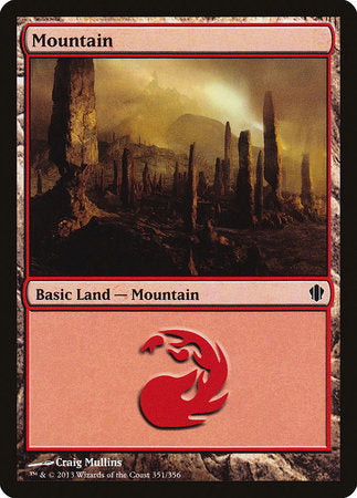 Mountain (351) [Commander 2013] | Gate City Games LLC