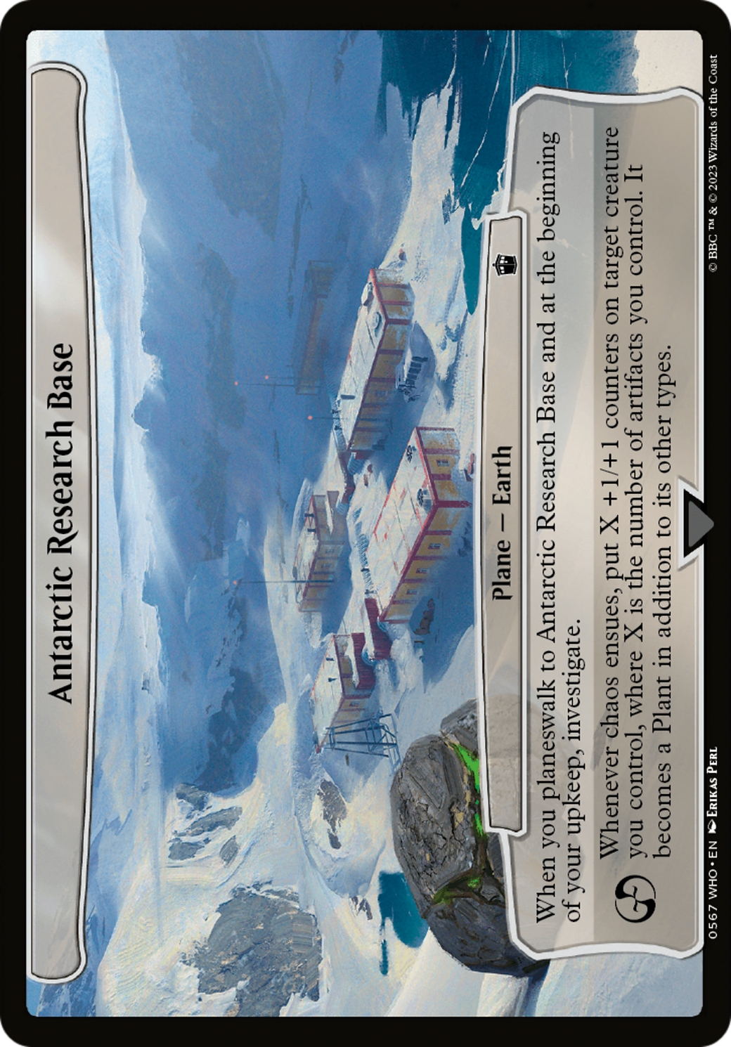 Antarctic Research Base [Planechase] | Gate City Games LLC