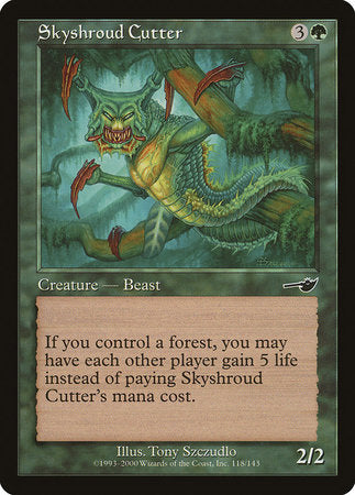 Skyshroud Cutter [Nemesis] | Gate City Games LLC