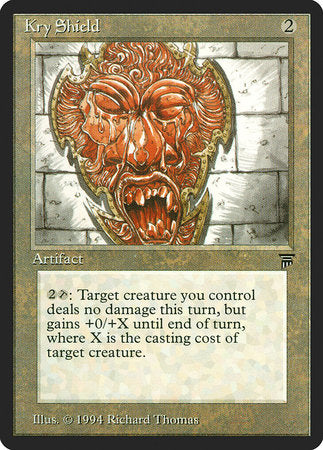 Kry Shield [Legends] | Gate City Games LLC