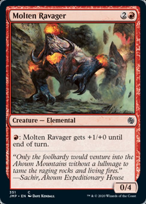 Molten Ravager [Jumpstart] | Gate City Games LLC