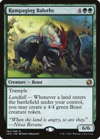 Rampaging Baloths [Iconic Masters] | Gate City Games LLC