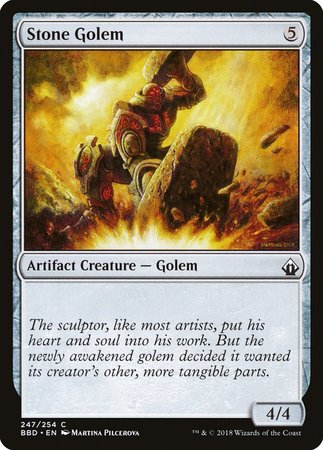 Stone Golem [Battlebond] | Gate City Games LLC