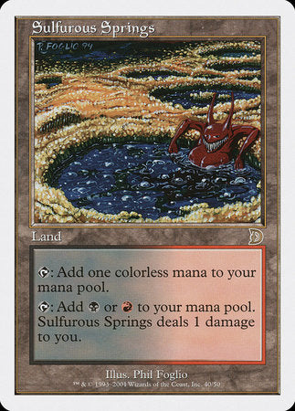 Sulfurous Springs [Deckmasters] | Gate City Games LLC