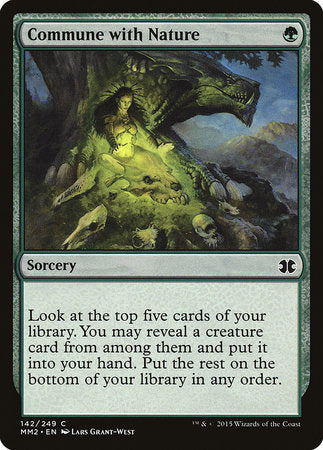 Commune with Nature [Modern Masters 2015] | Gate City Games LLC