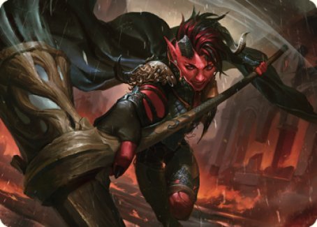 Karlach, Fury of Avernus Art Card (34) [Commander Legends: Battle for Baldur's Gate Art Series] | Gate City Games LLC