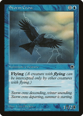 Storm Crow (Reminder Text) [Portal Demo Game] | Gate City Games LLC