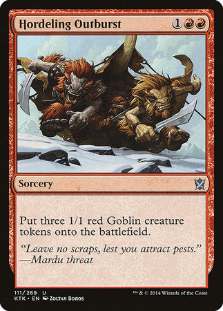 Hordeling Outburst [Khans of Tarkir] | Gate City Games LLC