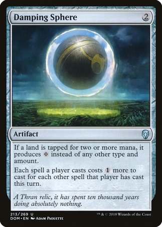 Damping Sphere [Dominaria] | Gate City Games LLC