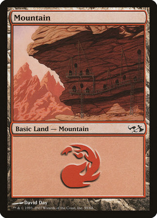 Mountain (59) [Duel Decks: Elves vs. Goblins] | Gate City Games LLC