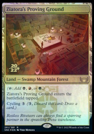 Ziatora's Proving Ground [Streets of New Capenna Prerelease Promos] | Gate City Games LLC