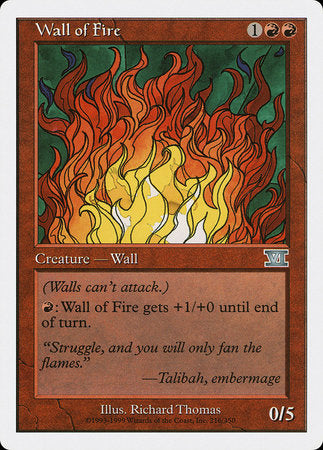 Wall of Fire [Classic Sixth Edition] | Gate City Games LLC