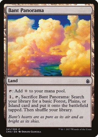 Bant Panorama [Commander Anthology] | Gate City Games LLC