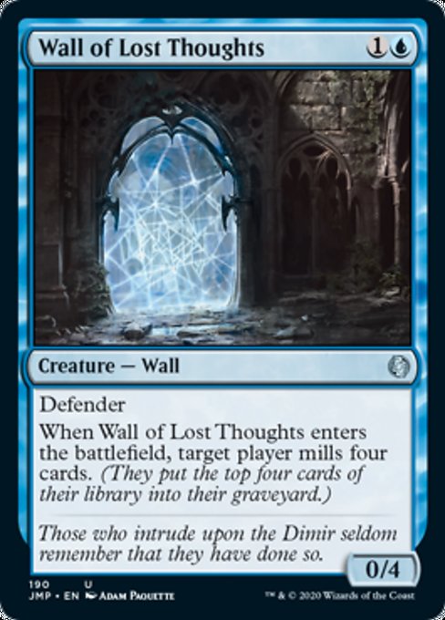 Wall of Lost Thoughts [Jumpstart] | Gate City Games LLC