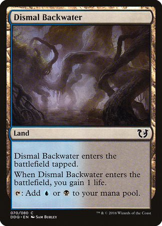 Dismal Backwater [Duel Decks: Blessed vs. Cursed] | Gate City Games LLC