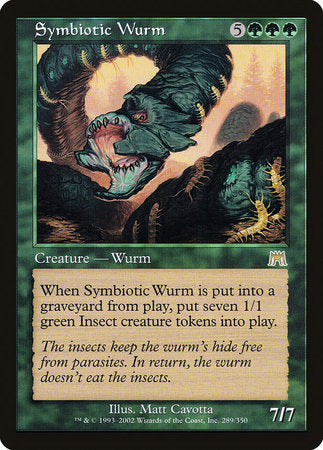 Symbiotic Wurm [Onslaught] | Gate City Games LLC