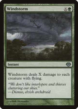 Windstorm [Duel Decks: Garruk vs. Liliana] | Gate City Games LLC