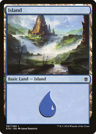 Island (257) [Khans of Tarkir] | Gate City Games LLC