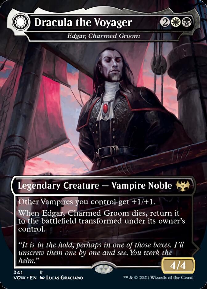 Edgar, Charmed Groom // Edgar Markov's Coffin - Dracula the Voyager // Casket of Native Earth [Innistrad: Crimson Vow] | Gate City Games LLC