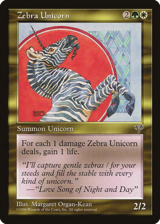 Zebra Unicorn [Mirage] | Gate City Games LLC