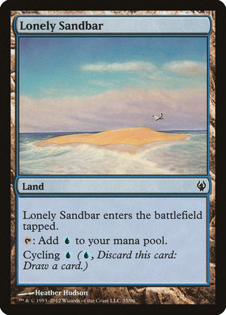 Lonely Sandbar [Duel Decks: Izzet vs. Golgari] | Gate City Games LLC